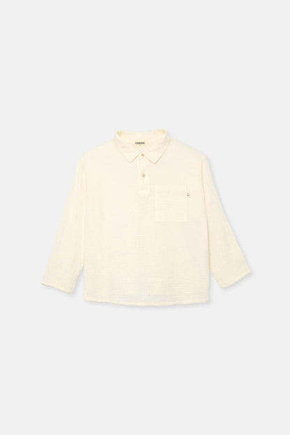 Textured Shirt Ivory