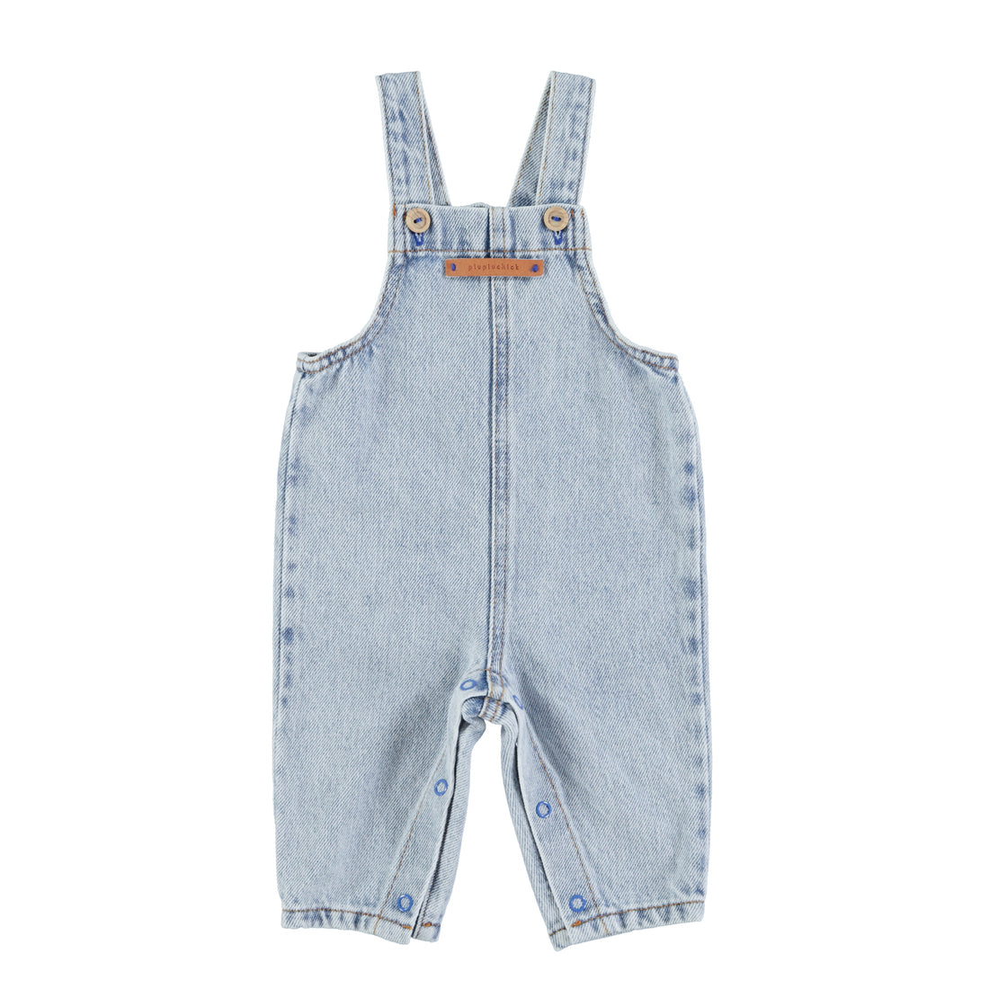 Baby Dungarees | Washed Blue Denim