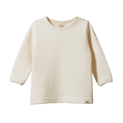 Waffle Tee - Natural