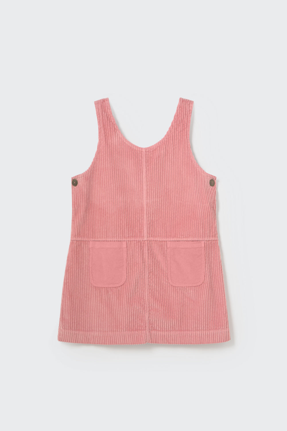 Wide Corduroy Dress Rose