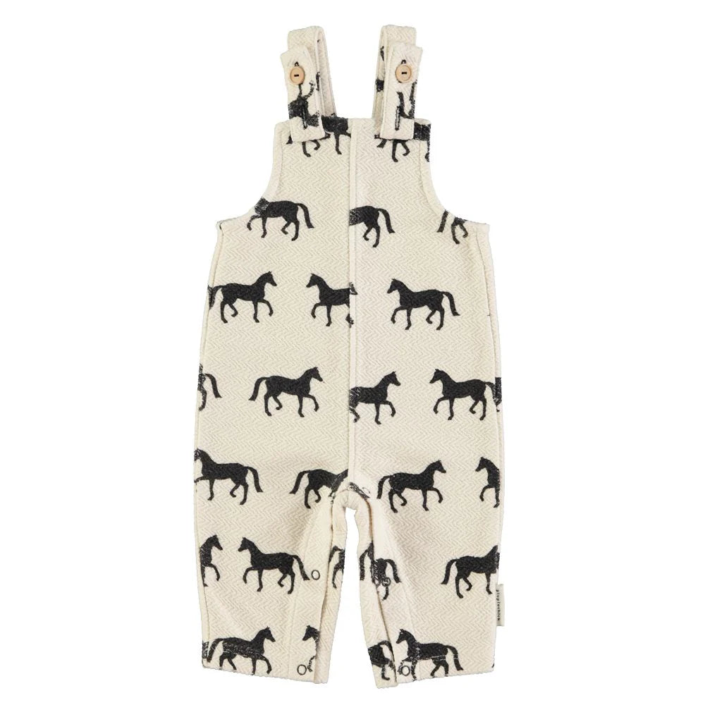 Dungarees Ecru w/ Black Horses