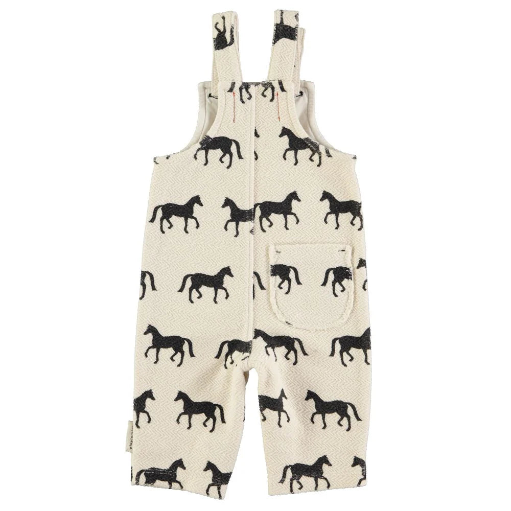 Dungarees Ecru w/ Black Horses