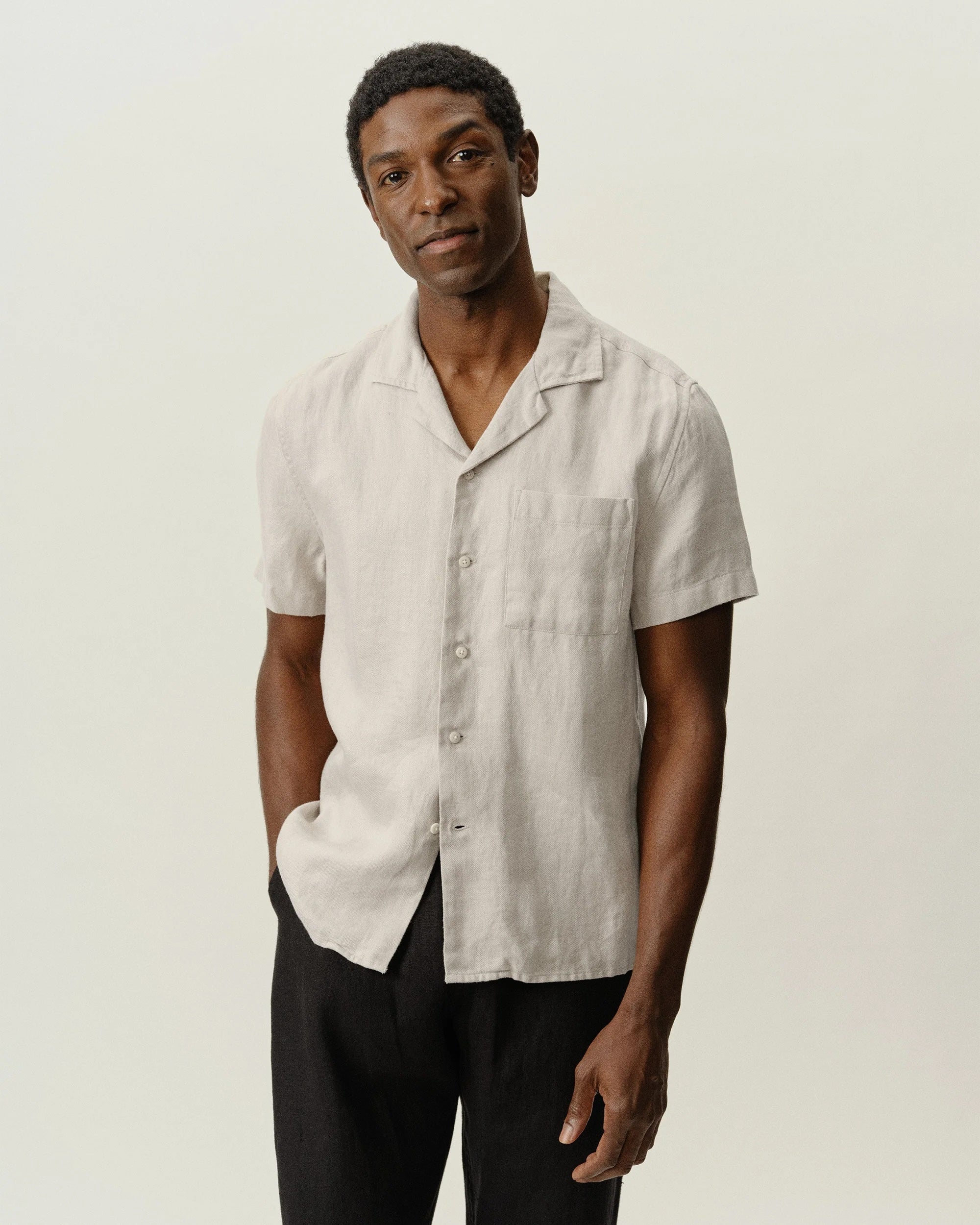 Camp Shirt - Snow Twill