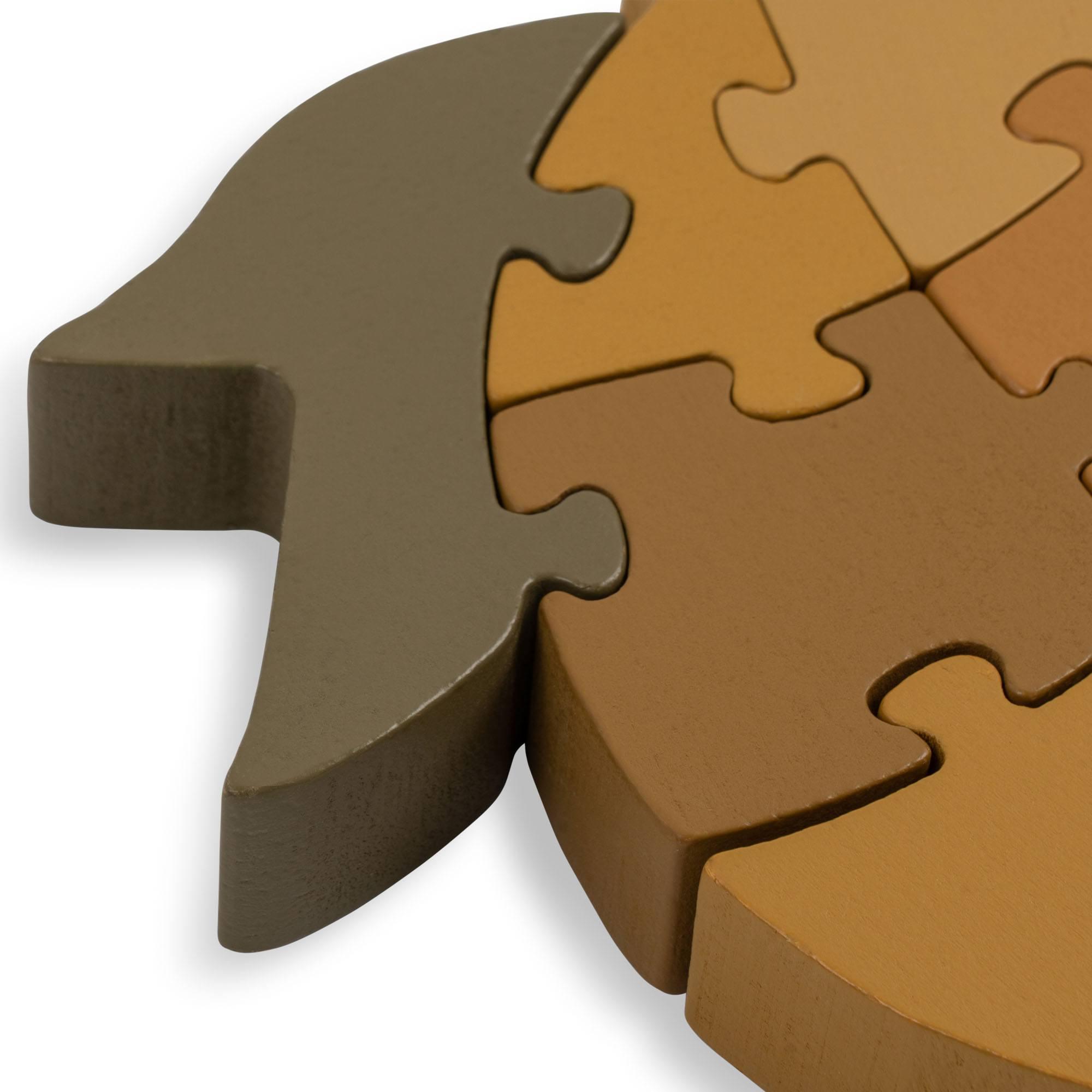 Wooden Puzzle Lemon
