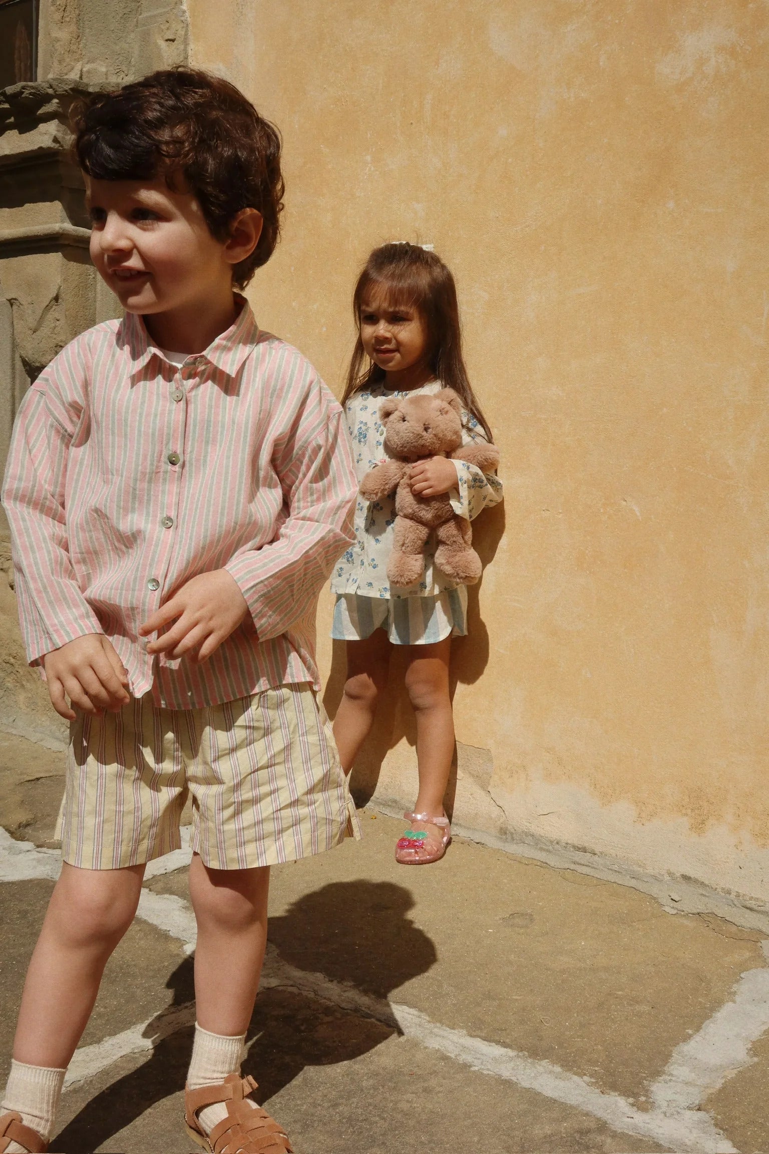 Azur Baby Shorts - Soleil