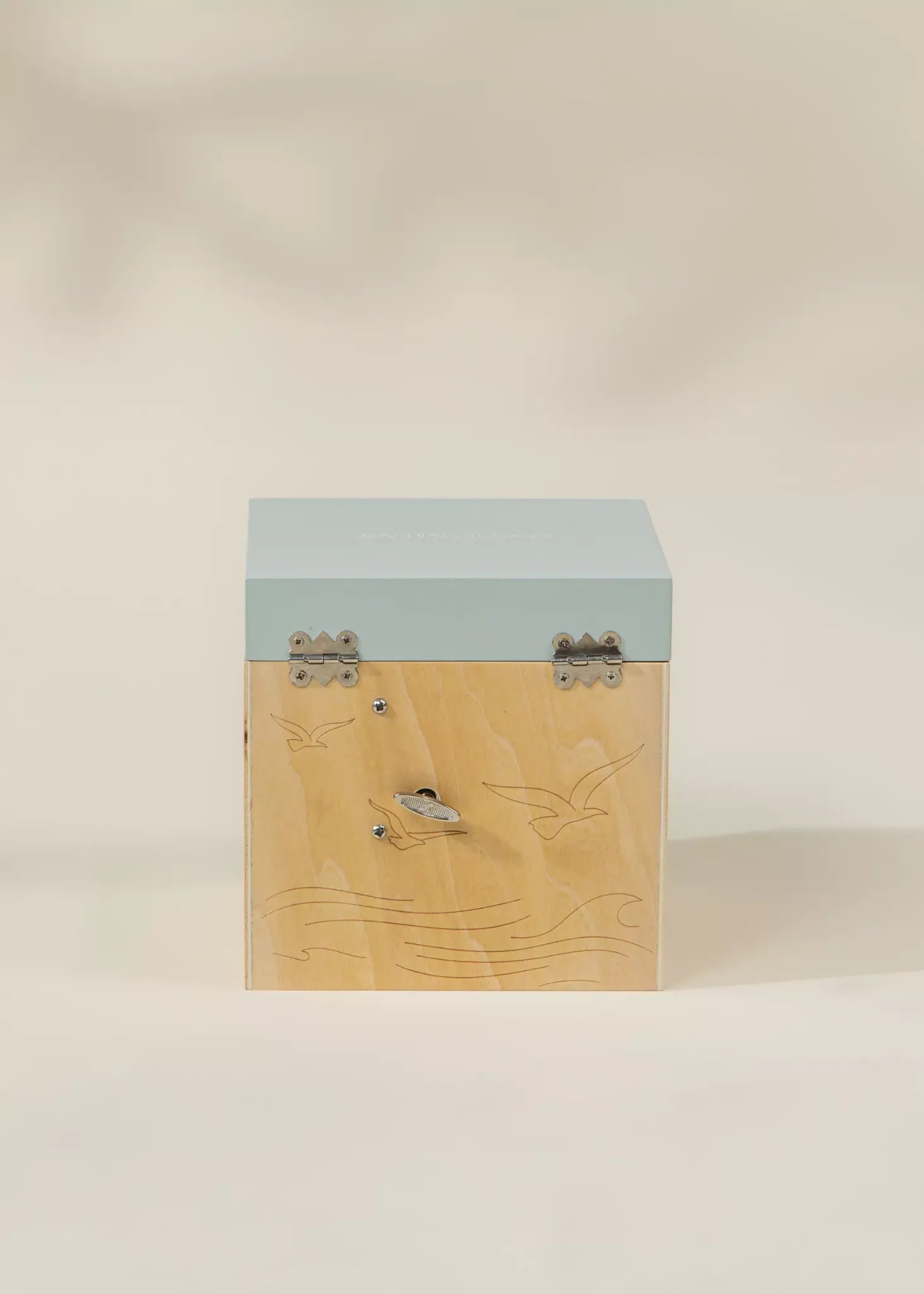 Wooden Musical Souvenir Box - Ocean