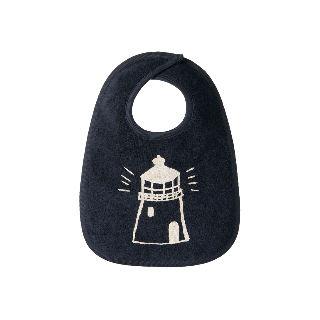 Reversible Bib Lighthouse Print