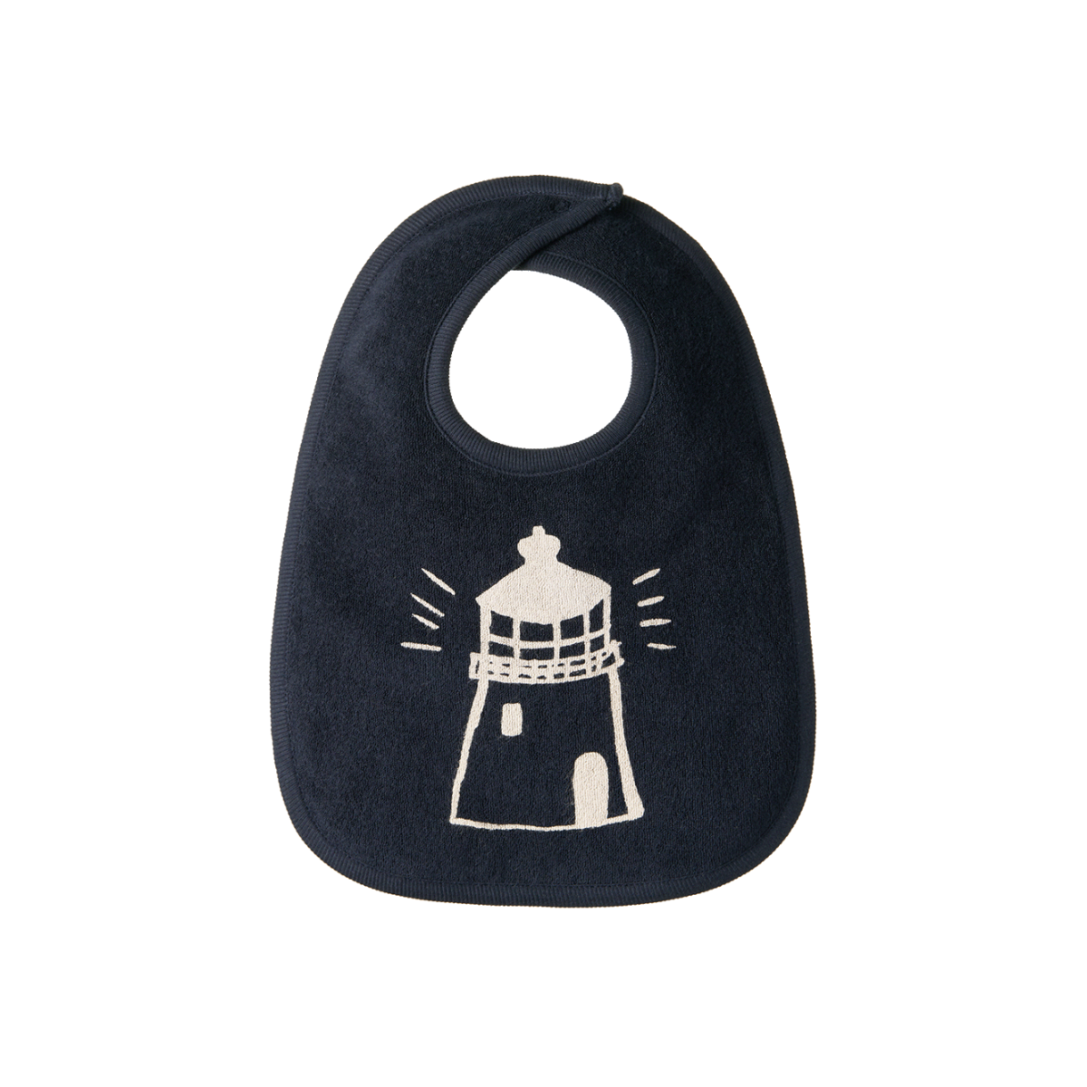 Reversible Bib Lighthouse Print