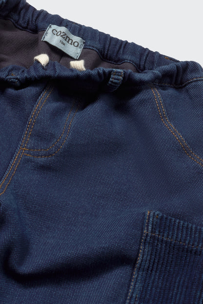 Dobby Denim Baby Pants