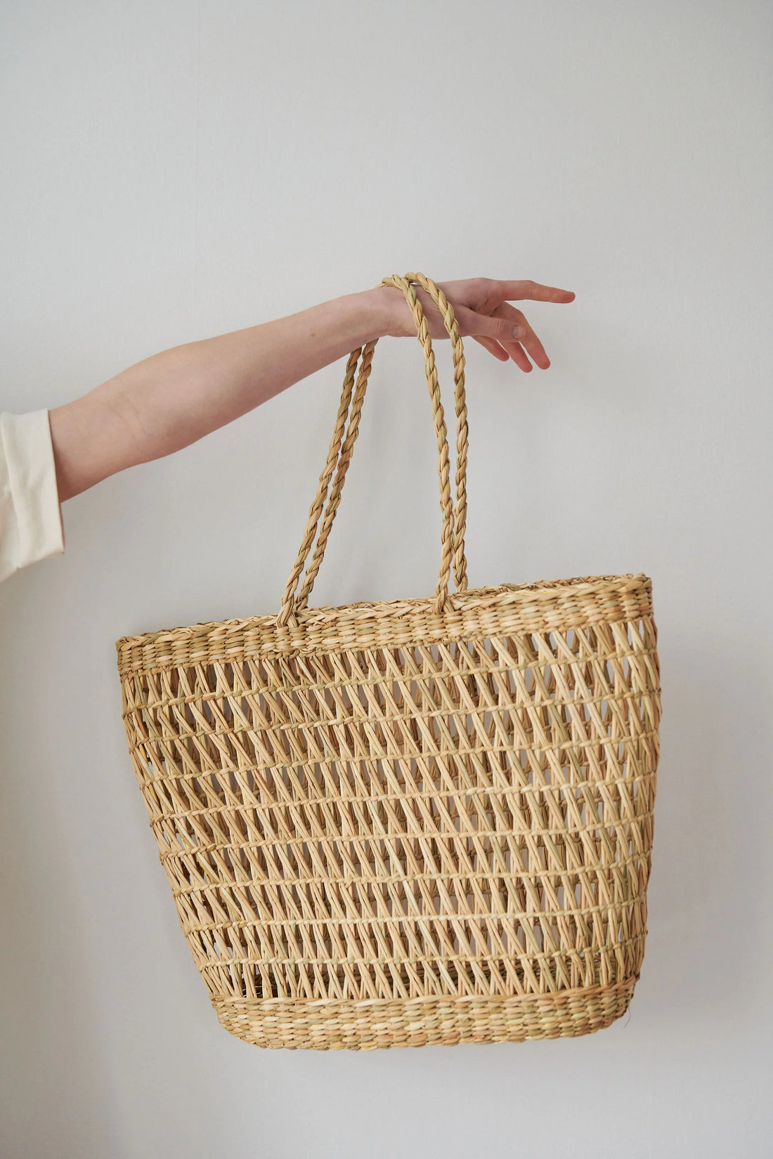 Hand Woven Tote : Natural