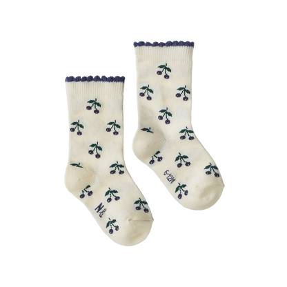 Organic Cotton Socks - Winter Berries