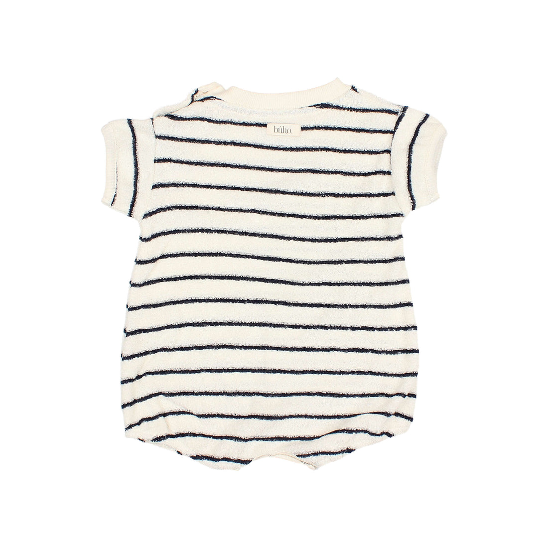 Baby Terry Stripes Romper Nuit