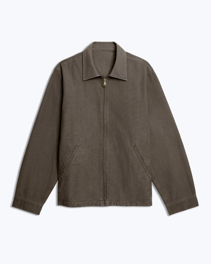 Pac Flannel Zip Jacket - Juniper