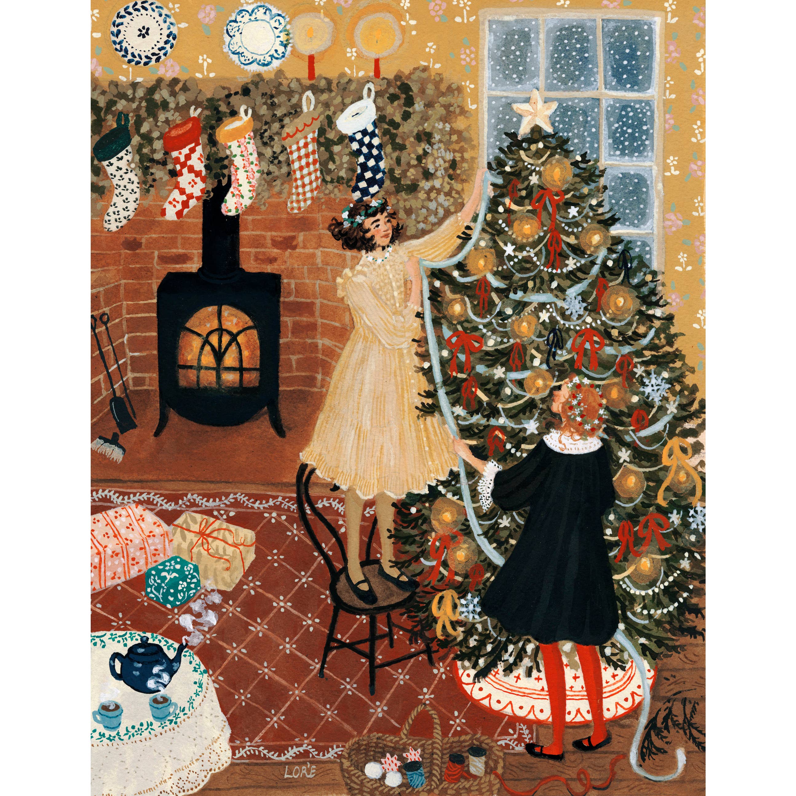 Tis the Season Art Print