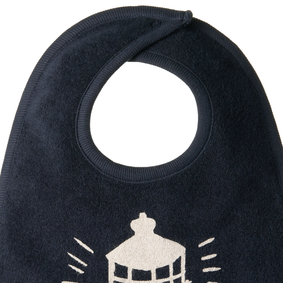 Reversible Bib Lighthouse Print
