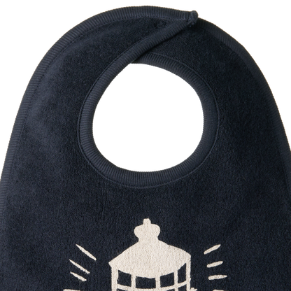 Reversible Bib Lighthouse Print