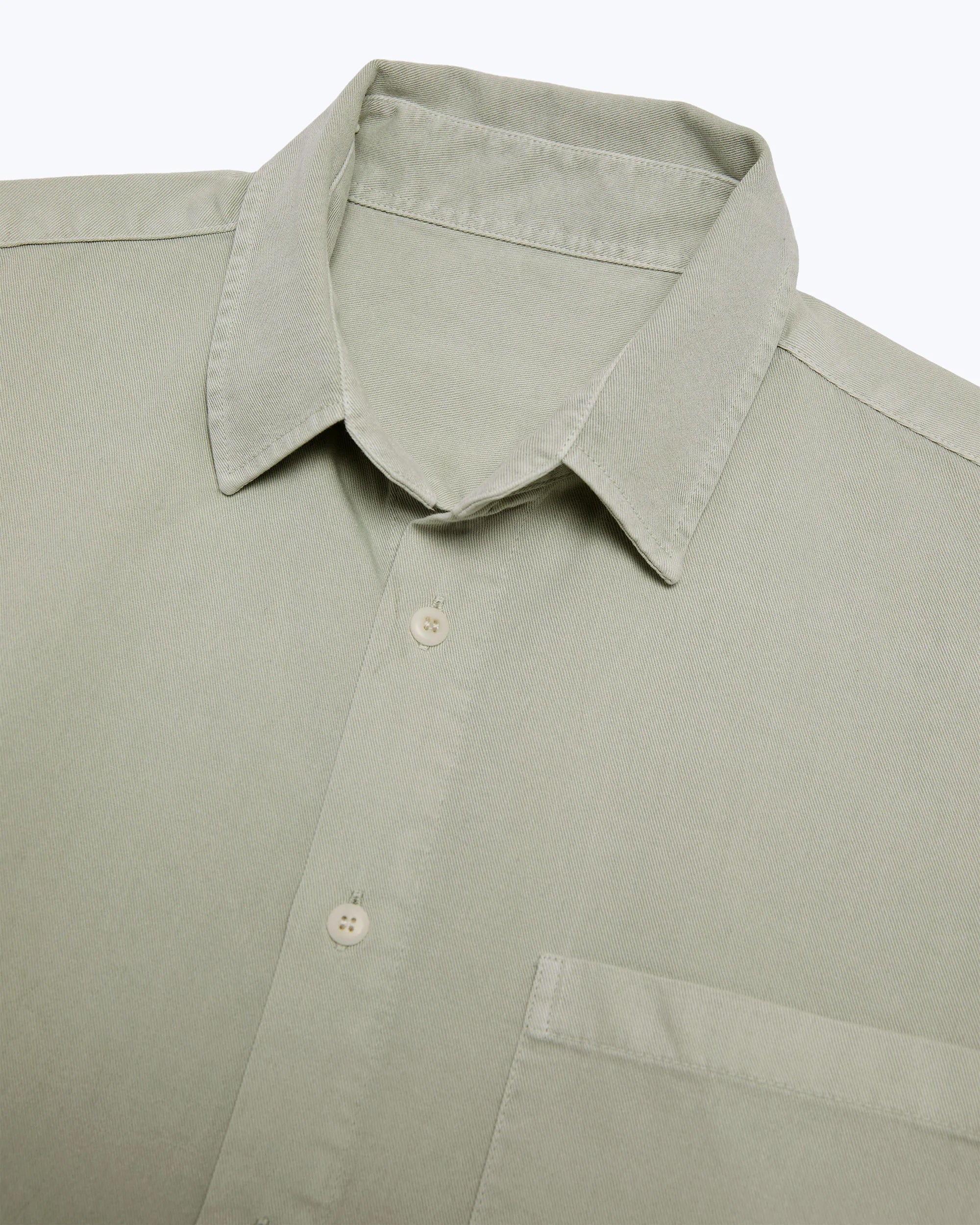 Twill Shirt - Seagrass