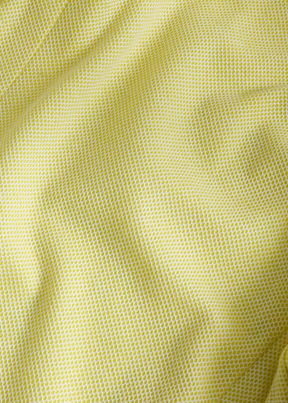 Cotton Pique Jacket - Lemon