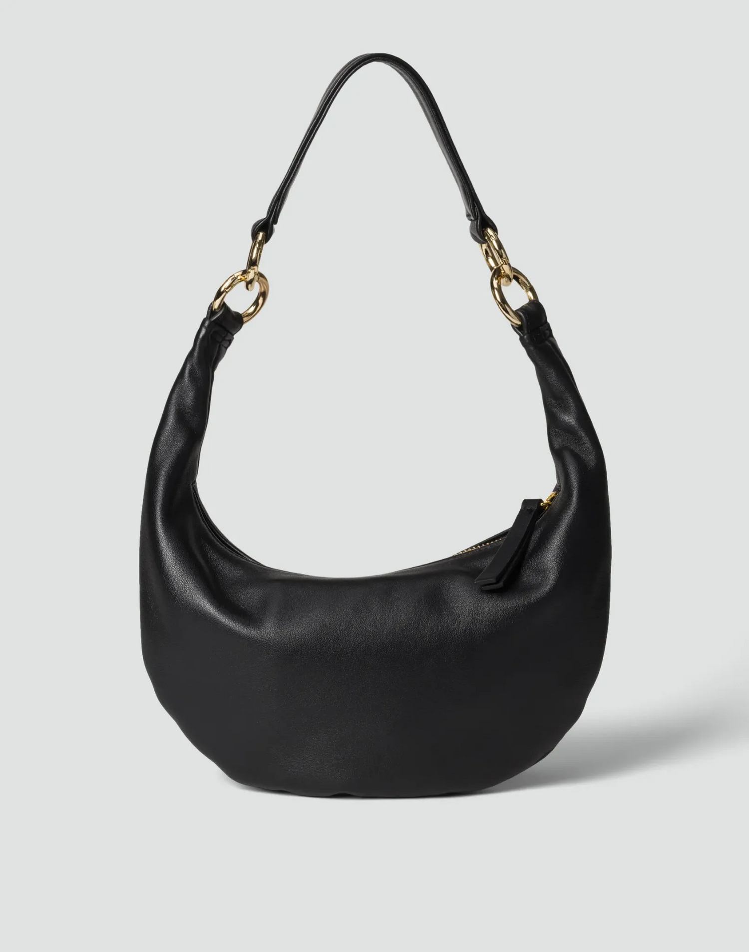 The Micro Ring Bag Black/ Gold