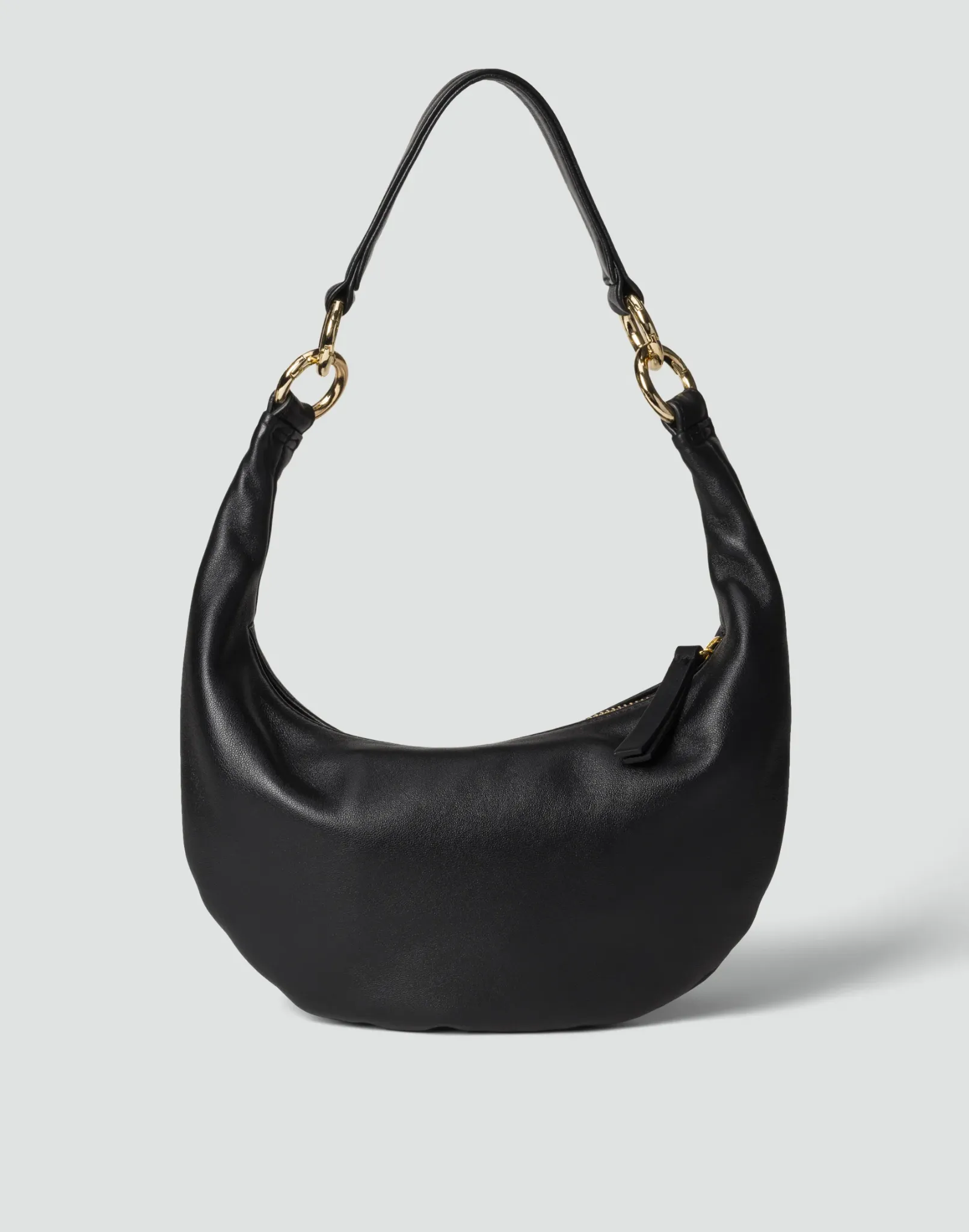 The Micro Ring Bag Black/ Gold