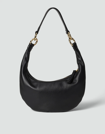 The Micro Ring Bag Black/ Gold