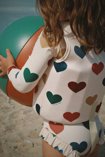 Manuca LS Baby Swimsuit - Bon Coeur Colore