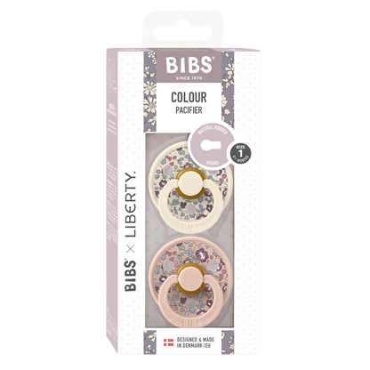 Bibs Pacifier x Liberty 2 Pack Eloise - Blush Mix