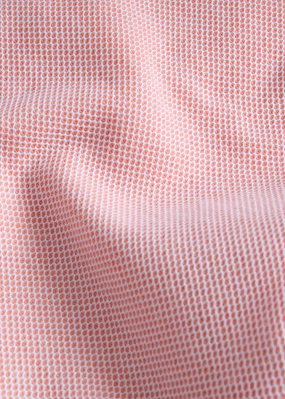 Cotton Pique Jacket - Peach