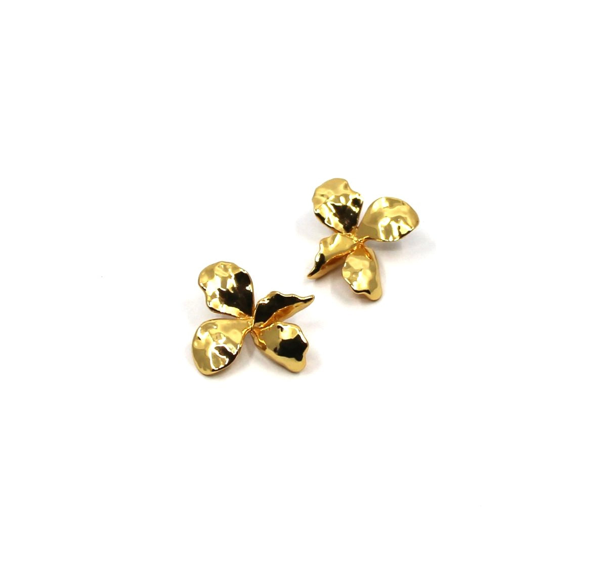 Petal Flower Statement Earrings
