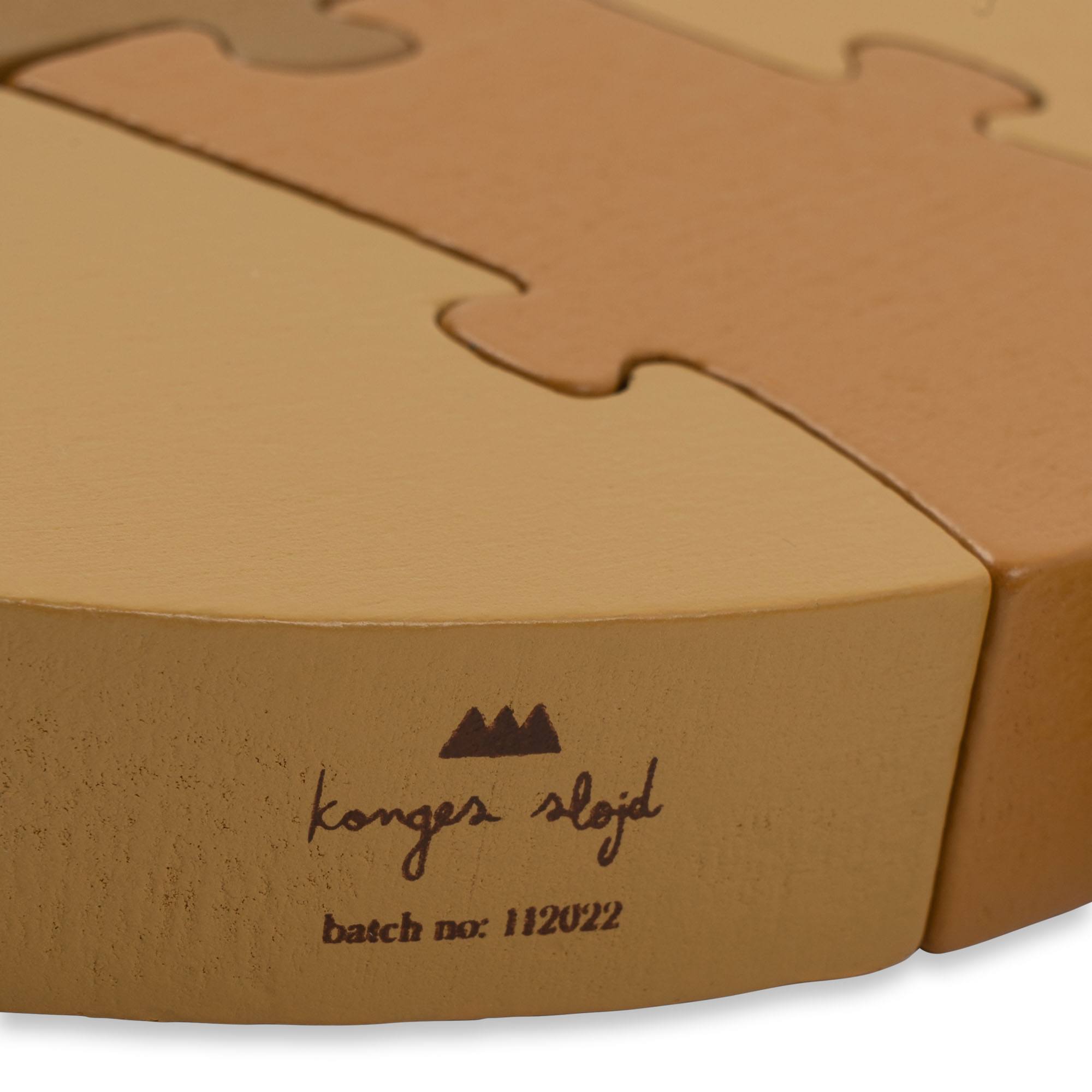 Wooden Puzzle Lemon