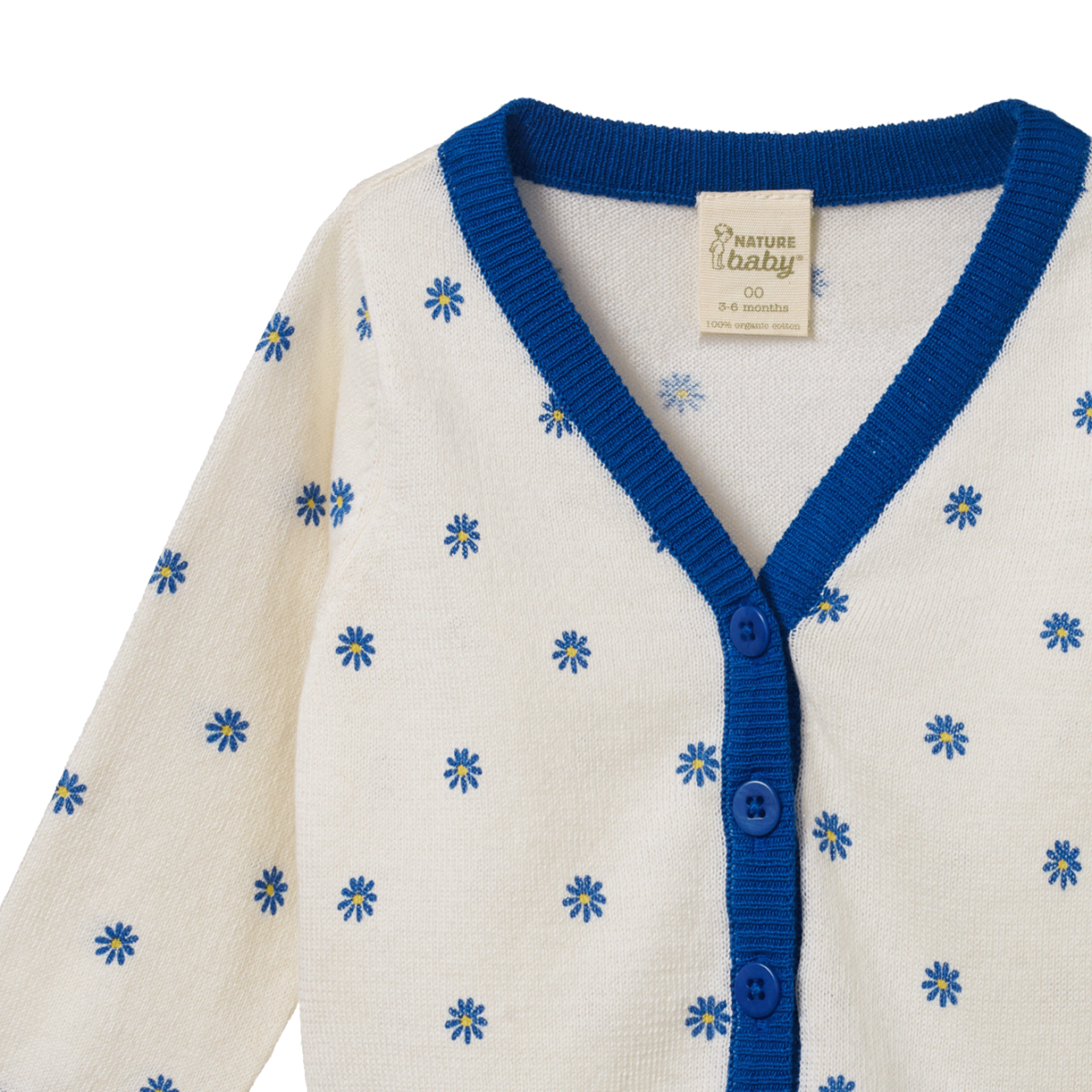 Light Cotton Knit Baby Cardigan